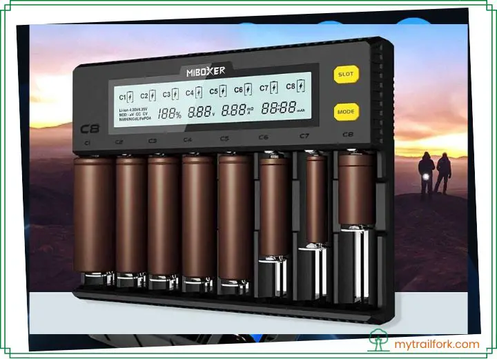 Best 8 Bay 18650 Battery Charger