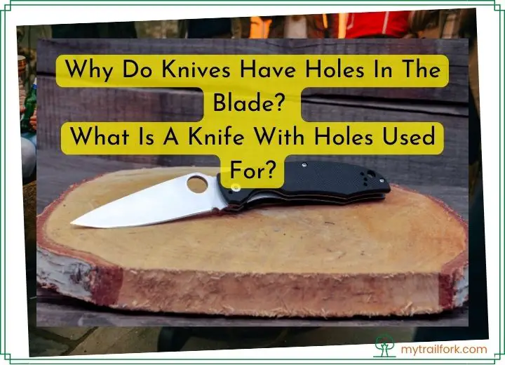 Why Do Knives Have Holes In The Blade - What Is A Knife With Holes Used For